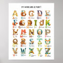 Recherche de animal alphabet posters Crèche