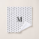 Search for black and white polka dot bath towels Spots
