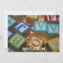Recherche de alphabet invitations Blocs