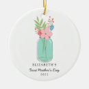 Search for mason jar ornaments Floral
