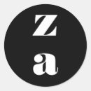 Search for simplistic stickers Black and white