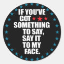 Search for trump face stickers America