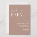 Search for hello baby invitations Calligraphy