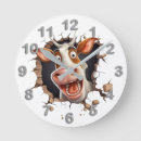 Recherche de vache drôle horloges Animaux de ferme