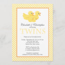 Search for yellow duck baby shower invitations Cute