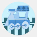 Recherche de trains autocollants Bleu