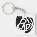 Search for ladies keychains Childless cat lady