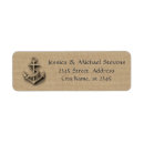 Search for anchor wedding return address labels Rustic