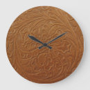 Search for brown leather clocks Pattern