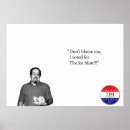 Search for blame posters President