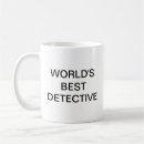 Recherche de detective tasses Enquêteur