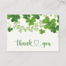 Search for shamrock business cards Clover
