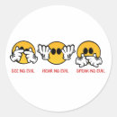 Search for see no evil stickers Hear