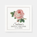 Search for vintage shabby chic roses napkins Pink