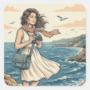 Search for coastal travel stickers Retro