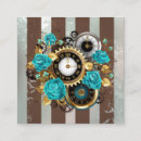 Recherche de horloges cartes visite Steampunk