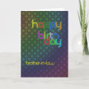 Search for brother in law birthday cards Modern