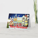 Search for street scene christmas cards Vintage