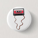 Search for cassette tape buttons Vintage