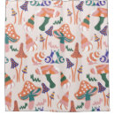 Search for mushroom shower curtains Illustration