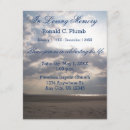 Search for sunrise invitations In loving memory