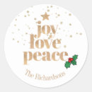 Search for peace joy stickers Minimal
