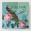 Recherche de paons horloges Floral