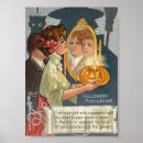 Search for vintage halloween cat posters Woman
