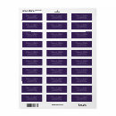 Search for tulips return address labels Purple