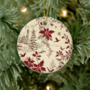 Search for poinsettia ornaments Holiday season