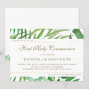 Search for first eucharist invitations Watercolor