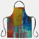 Recherche de belle peinture tabliers Jaune