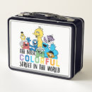 Recherche de cookie monster sesame street lunch boxes Rainbol