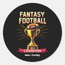 Search for funny football stickers Draught