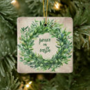 Search for lighted peace wreath Rustic