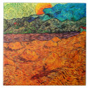 Recherche de paysage van gogh carreaux Lune