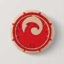 Search for phoenix bird buttons Red