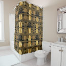 Search for art deco shower curtains Black
