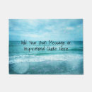 Search for inspirational quotes doormats Coastal