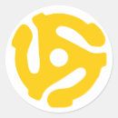 Search for 45 record adapter stickers Retro