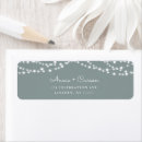 Search for strings of lights return address labels Simple