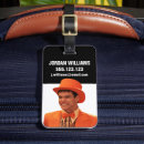 Search for funny movie luggage tags Jeff daniels
