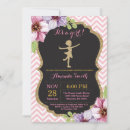 Search for purple tutu baby shower invitations Ballerina