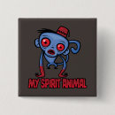 Search for zombies buttons Creepy