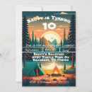 Search for campout birthday invitations Forest