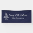 Search for birthday for men banners 60 years old