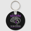 Search for epilepsy seizure keychains Awareness