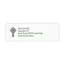 Search for celtic cross return address labels Irish