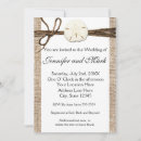 Search for sand dollar wedding invitations Ocean