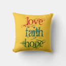 Recherche de espoir coussins Typographie